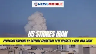 US Strikes Iran | Pentagon Briefing by Defense Secretary Pete Hegseth & Gen. Dan Caine