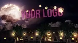 Firework Holiday Logo | After Effects template
