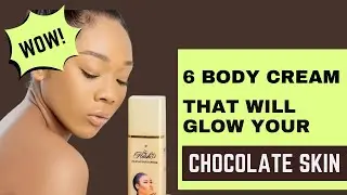 BEST BODY LOTION FOR DARK/CHOCOLATE SKIN TO GLOW