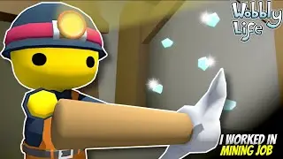 I WORKED IN A MINING JOB⛏👨&zwj;🔧 WOBBLY LIFE PART 4 GAMEPLAY IN TAMIL SHAQEEN GAMING TAMIL 2.O