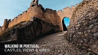 GoPro POV Walk Through Magical Portugal 🇵🇹 | Tomar Castle, Batalha & &Oacute;bidos