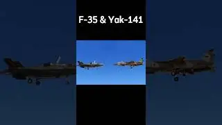 F-35 & Yak-141 #f35 #yak141 #vtol #aircraft #jetfighter #military #defence #freestyle #lighting
