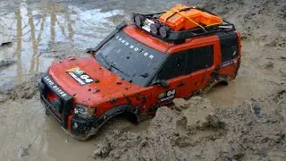 Land Rover Discovery 3; G4 Challenge; body - New Bright, chassis - Tamiya CC02