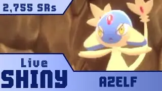 Live Shiny Azelf after 2,755 SRs! • Pokemon Brilliant Diamond