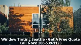 Window Tinting Seattle, Washington