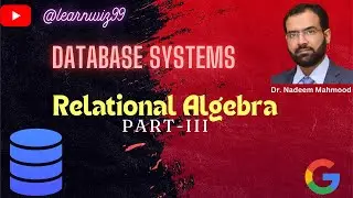 DBMS Relational Algebra Part 3