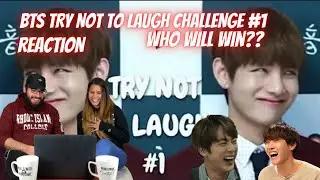 BTS TRY NOT TO LAUGH CHALLENGE #1 (REACTION) Who Will Win?!?!