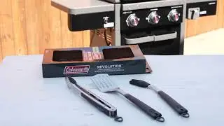 Coleman&reg; Revolution&trade; 3 Piece Barbecue Tool set