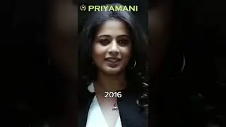 Priyamani Transformation 2004-2024 - #shorts #priyamani #transformation #short