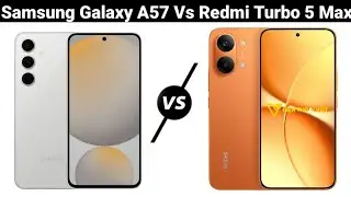 Samsung Galaxy A57 vs Redmi Turbo 5 Max Full Comparison video Price Review Spec's RAM Camera Mueen 