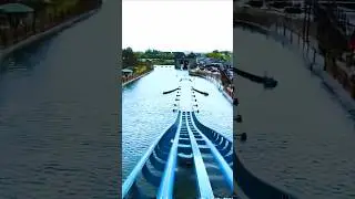 IShowSpeed ​​пытается прокатиться на водных американских горках, но всё пошло не так