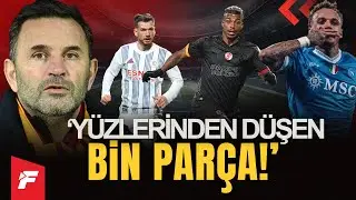 Fethiyespor 1-2 Galatasaray | 'Oyuncuların y&uuml;z&uuml;nden d&uuml;şen bin par&ccedil;a' | Noa Lang'da son dakika!