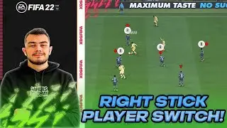 FIFA22 RIGHT STICK PLAYER SWITCHING TUTORIAL - HOW TO MASTER THE RIGHT STICK PLAYER SWITCH!
