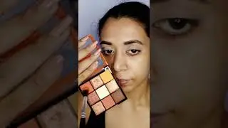 Orange fiery eye makeup tutorial🔥💋| Blue, bold, beautiful | Filmy Glam #aatosahi #shorts
