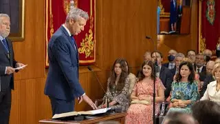 Toma de posesión de Alfonso Rueda Valenzuela como presidente da Xunta de Galicia
