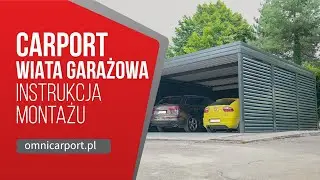 Montaż Carportu, Wiaty w 1 dzień krok po kroku z OmniCarport.pl #wiata #carport