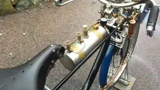 Steamdriven moped
