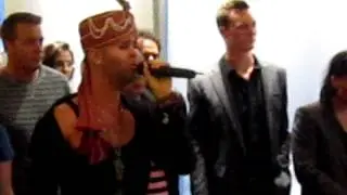 Will Blunderfield sings Hallelujah at FACE FORWARD dancers from SYTYCD