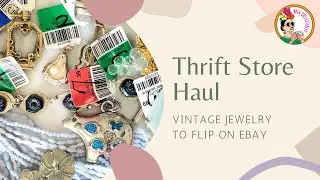 Thrift Store Sale Haul | Jewelry Haul | Vintage | Sterling Silver | Flip for eBay