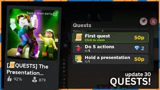 NEW QUESTS UPDATE CHANGED THE GAME! (ROBLOX)