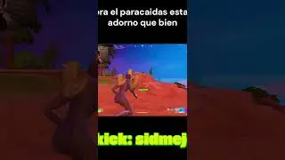el paracaidas no se podia abrir akguien mas le paso ? #fortnite #fortniteclips #ㅇyㅇ #eljugueterodela