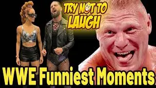 WWE Funniest Moments 😂 Try Not To Laugh (Impossible!)