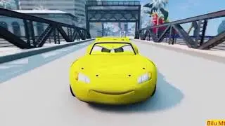 Lightning_McQueen_Crab_Eater_VS_Lightning_McQueen_Head_Eater #beamax #mcqueen #cardrive #cartoon 