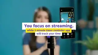 5 minute timer and reminder app