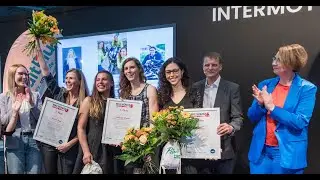 BIKE WOMAN OF THE YEAR 2022 - award ceremony by bike & business at INTERMOT, Cologne 2022
