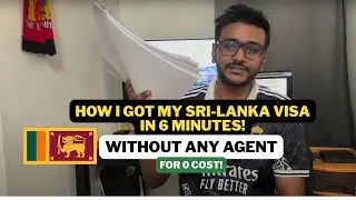 🇱🇰 How to apply for Sri-Lanka e-Visa from India | Step by Step Guide for all you need | 100% Free