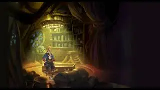 Ambiance-VODOO HOUSE-Monkey Island 2  (Study Music-Relaxing-Sleep Music-ASMR-Coding)
