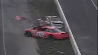 Chuck Bown and Bobby Dotter crash at Dover