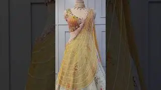 mehndi lehenga new collection 2024#bridallehenga #trending  #lehengastyle #fashion #youtubeshorts