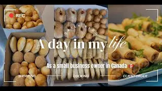 A Day In Life As A Small Business Owner In Canada 🇨🇦 | Selling Nigerian 🇳🇬Snacks | Clients Orders