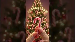 🍬 Count Candy Canes 1&ndash;10! 🎄 Kids Christmas Short