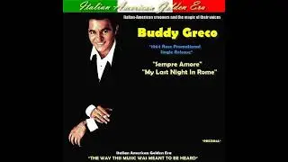 BUDDY GRECO - Sempre Amore & My Last Night In Rome 1964 (Promotional Single)