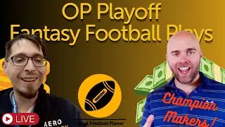 NEW Playoff Best Ball Meta LIVE: Wild Card Recap + Drafts (QH/DD)