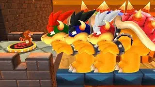 Super Mario 3D Land All Bosses Castle