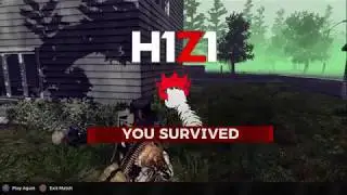 H1Z1 PS4- 32 bomb (solo) (season 3)