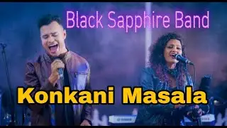 Konkani Masala - Black Sapphire Band #goa