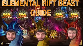 Elemental Rift Beast(Wind/Water/Fire) Guide In Summoners War