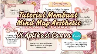 Cara Membuat Mind Map Aesthetic di Canva