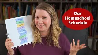 Our Homeschool Schedule | Homeschool Schedule Inspiration | Raising A to Z