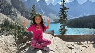 Having Fun at Moraine Lake 2025