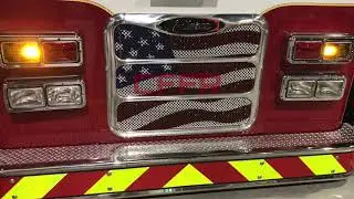 Pierce Fire Truck Desk Display