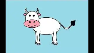 Hur man ritar en ko🐄@YuTubers