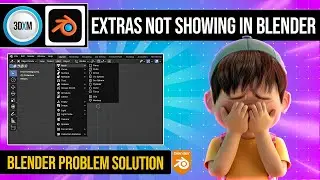 Extras are not Showing in Blender | Blender Extra Mesh objects Addon not showing | Blender Tutorial