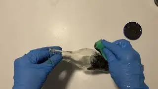 Come decorare bottiglie di vetro con il gesso traslucido - Stefi64
