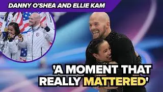 Ellie Kam & Danny O&rsquo;Shea React to Olympic Gold in Team Figure Skating | Team USA