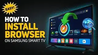 How to Install Web Browser on Samsung Smart TV